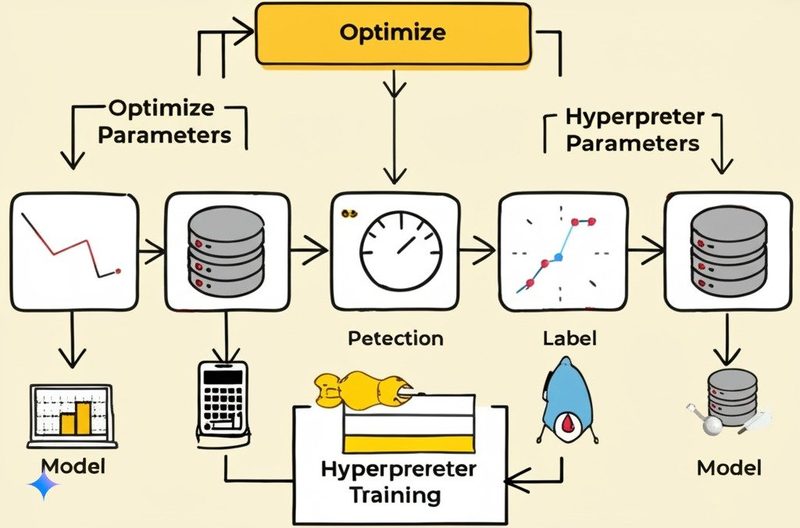 Graph showing overfitting vs underfitting